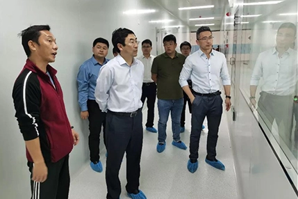 Ding Xinghua, Deputy Secretary of Rugao Municipal Party Committee, Visited BioLink Factory Again