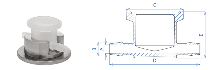 integrated-gauge-tee