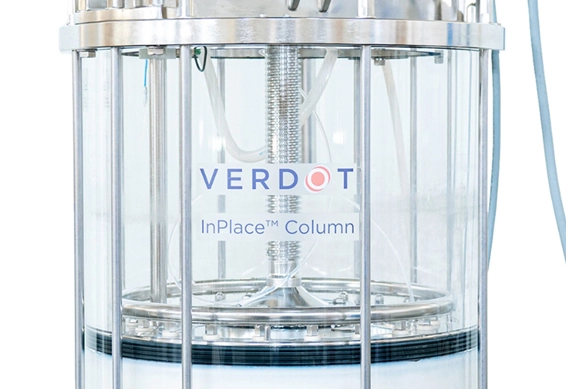 verdot ips inplace process scale chromatography column suppliers