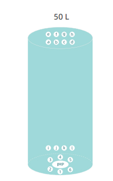 CytoLinX® BRCF Single-Use Top-Driven Bioreactor Bag