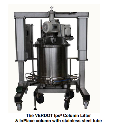 VERDOT Ips² InPlace™ Process-scale Chromatography Column