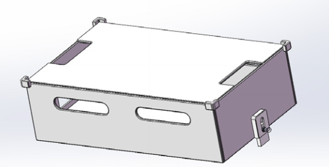 2d plastic lab tray